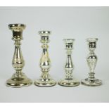 4 argent des pauvres vases