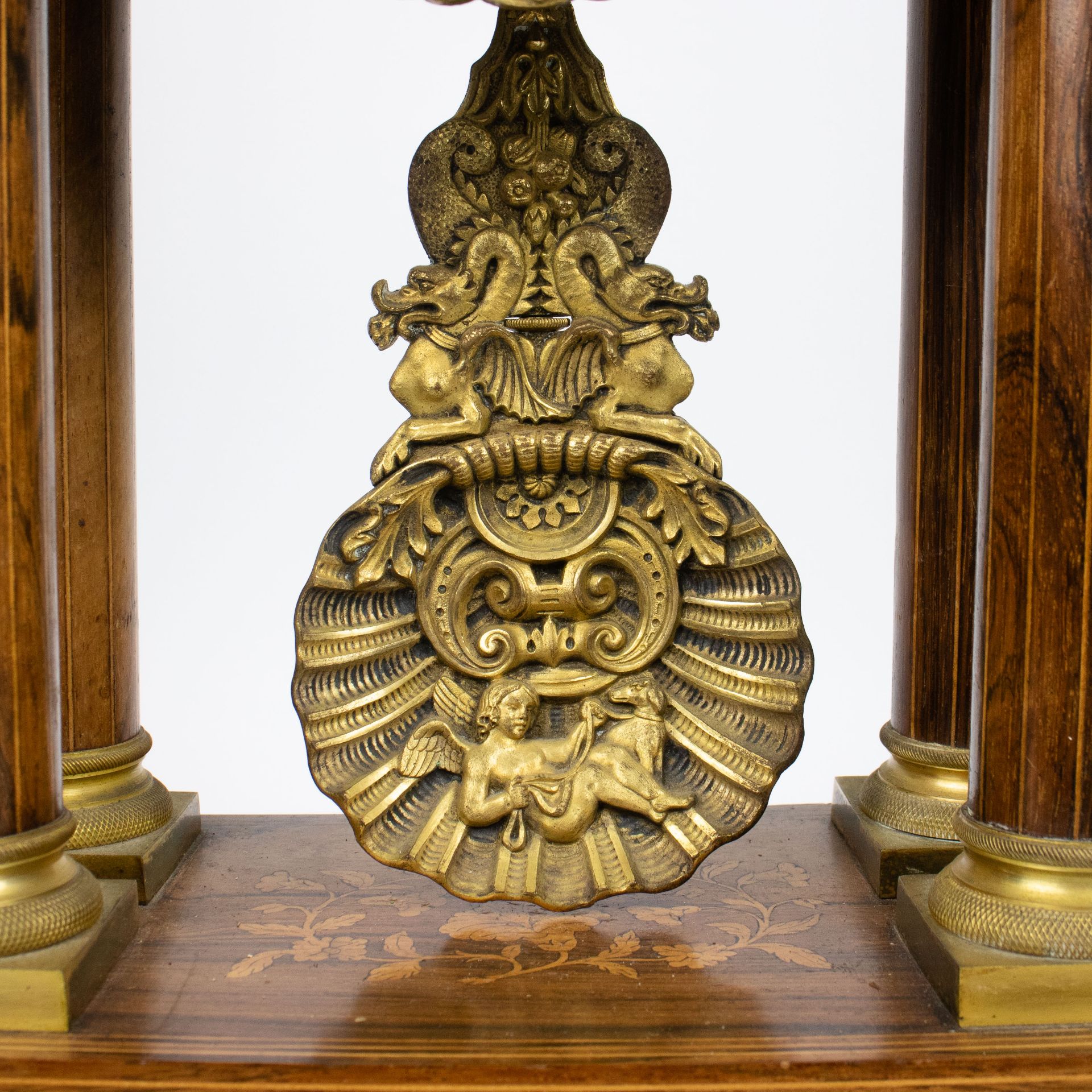 Column clock Louis Phlippe circa 1830/1840 - Image 3 of 6