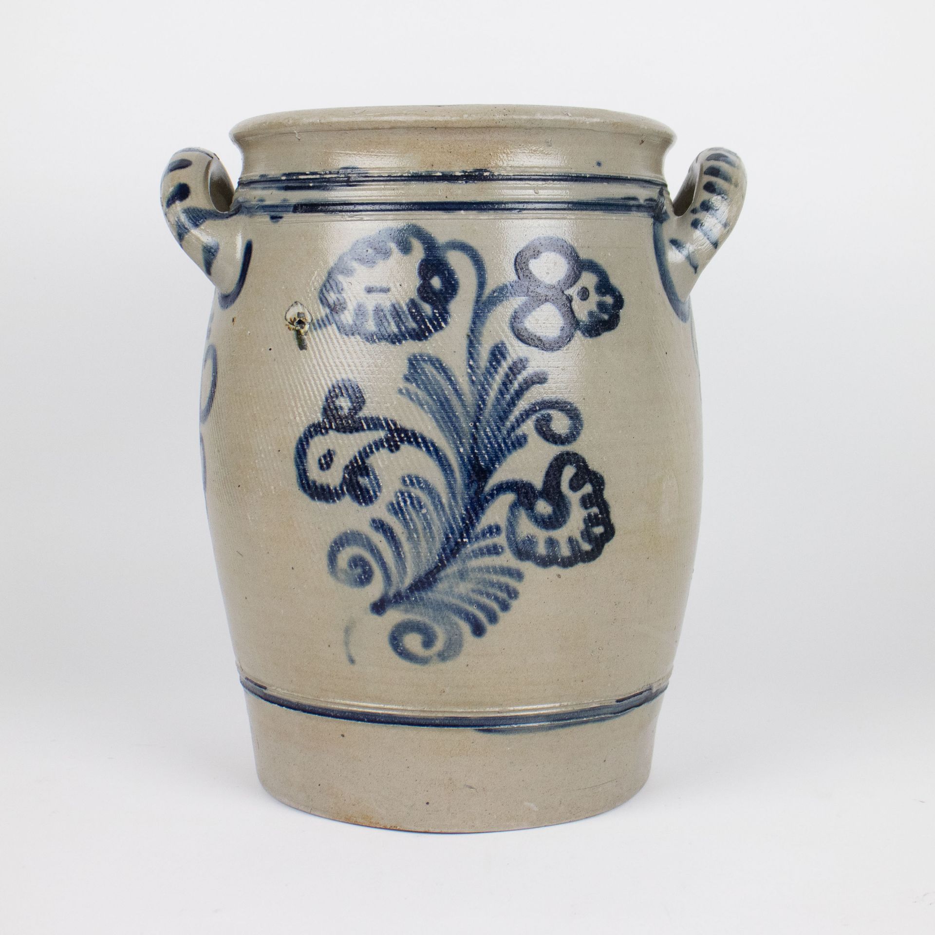 4 earthenware pots grès stoneware 19th century - Bild 7 aus 10