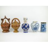 A collection of earthenware