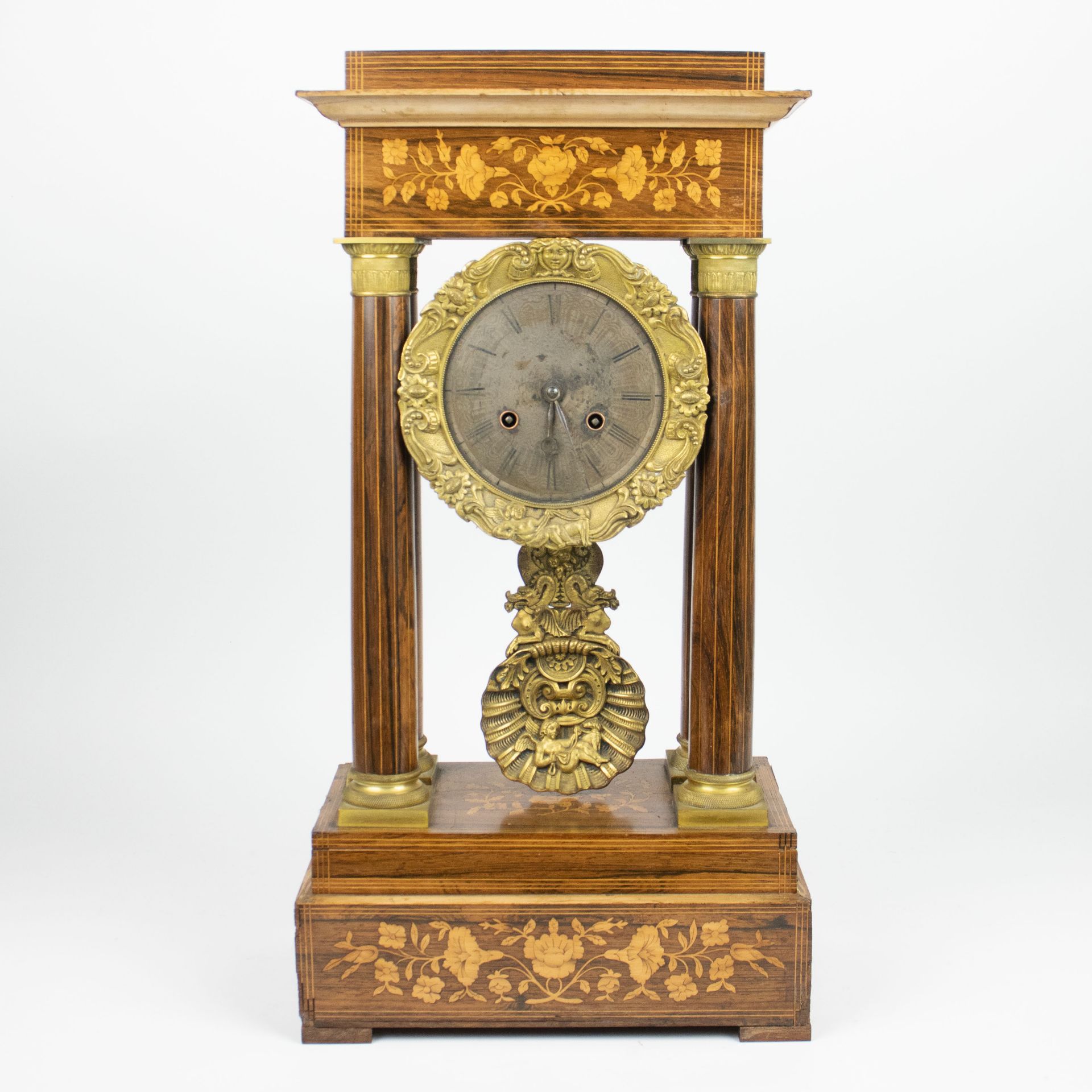 Column clock Louis Phlippe circa 1830/1840