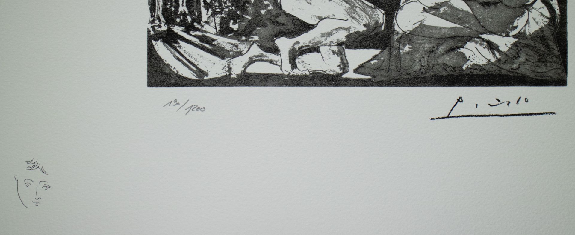 Pablo Picasso etching from the vollard suite - Image 3 of 4