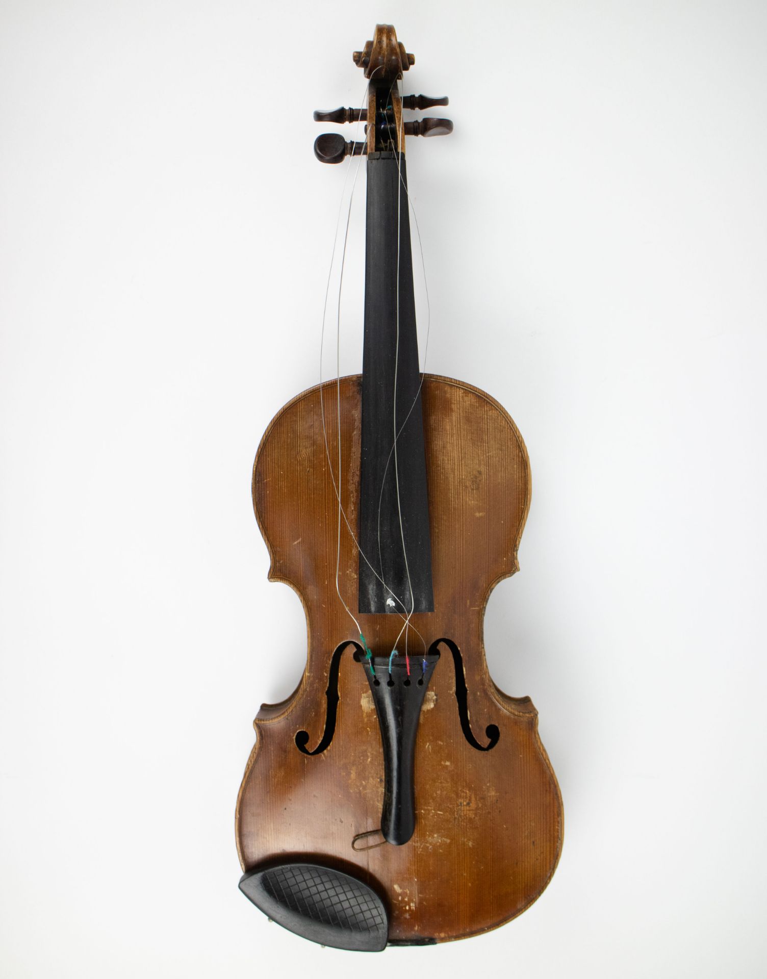 Violin with case and bow - Image 2 of 4