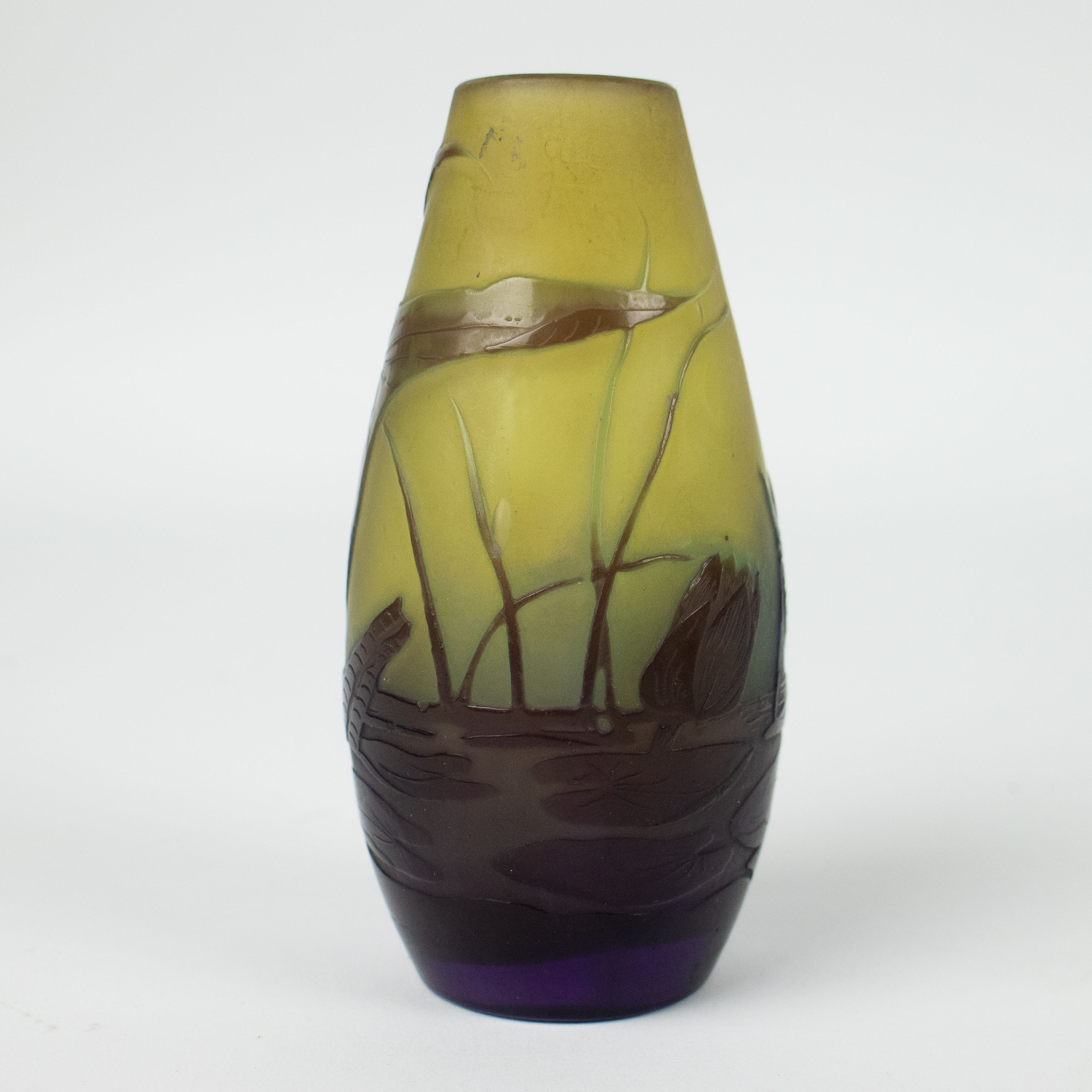 Émile GALLÉ vase in glass paste - Image 2 of 6