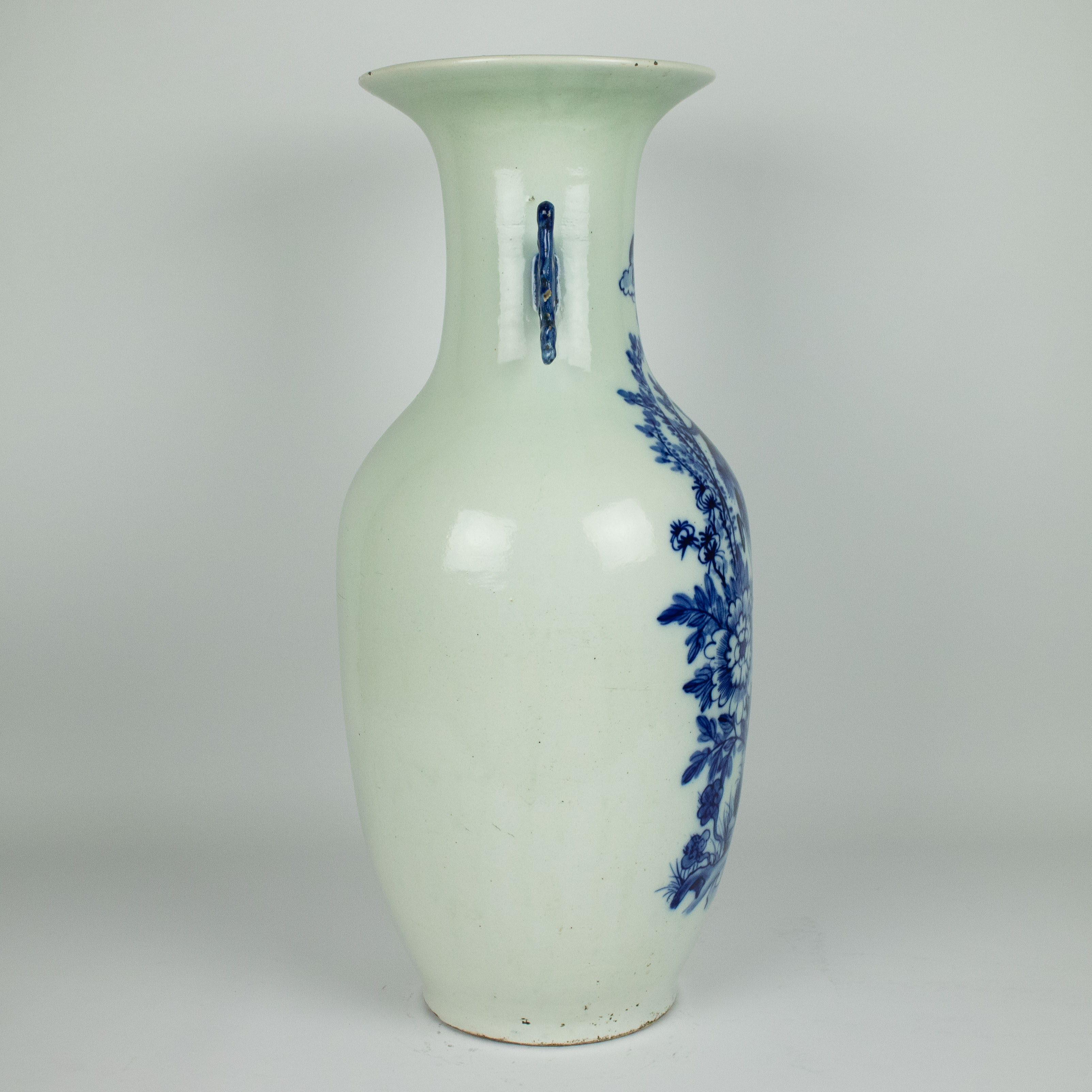 A Chinese celadon vase Republic - Image 4 of 6