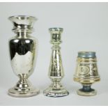 3 argent des pauvres vases