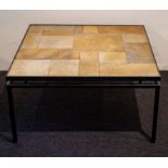 Vintage square lounge table sixties