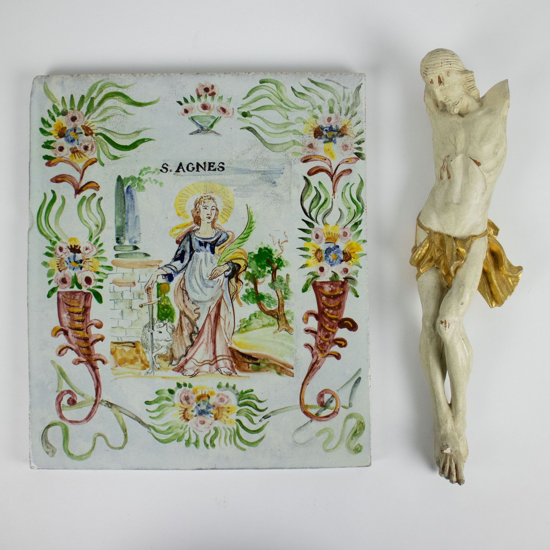 Corpus Christi + tile Saint Agnes