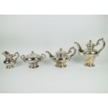 Silver coffee and tea set