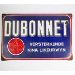 Advertising panel DUBONNET Likeurwyn 1950