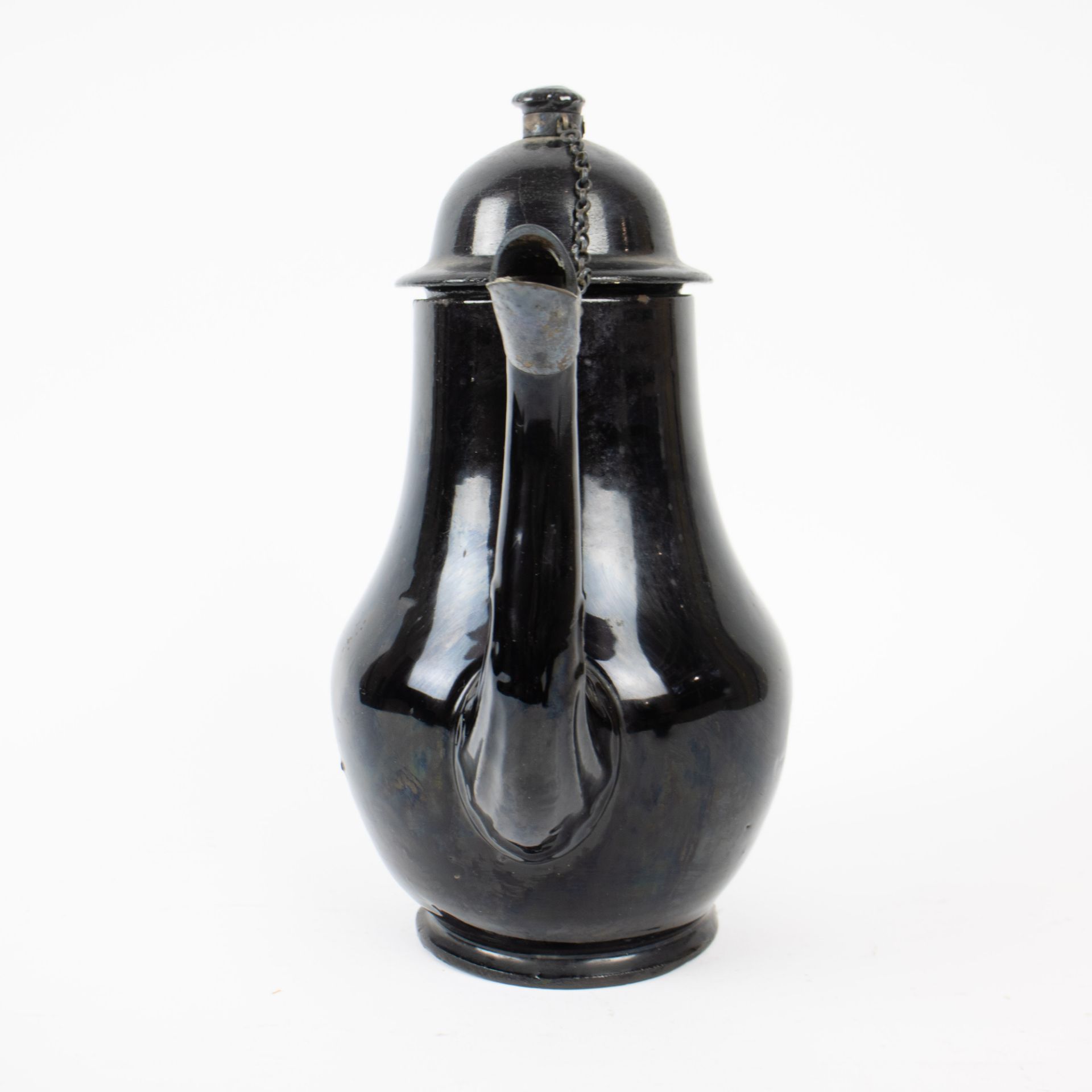 3 black glazed jugs in Namur earthenware, 18th century - Image 8 of 17