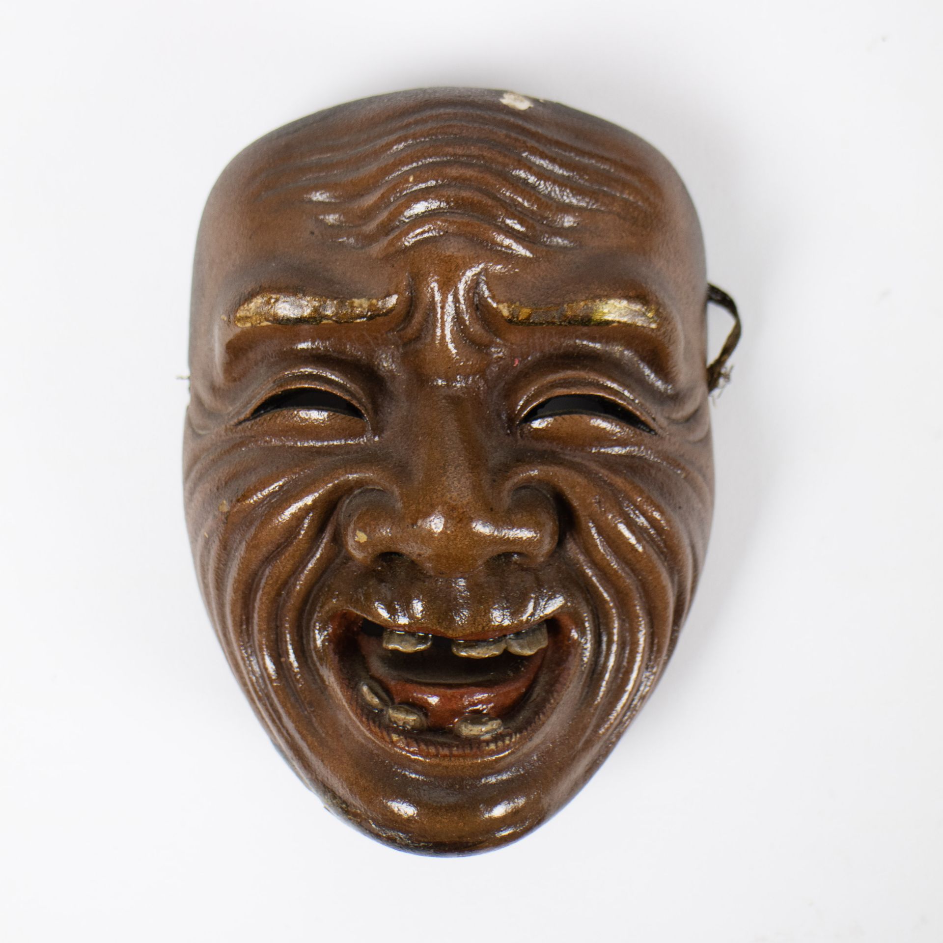 A collection of Japanese Noh masks - Image 2 of 5