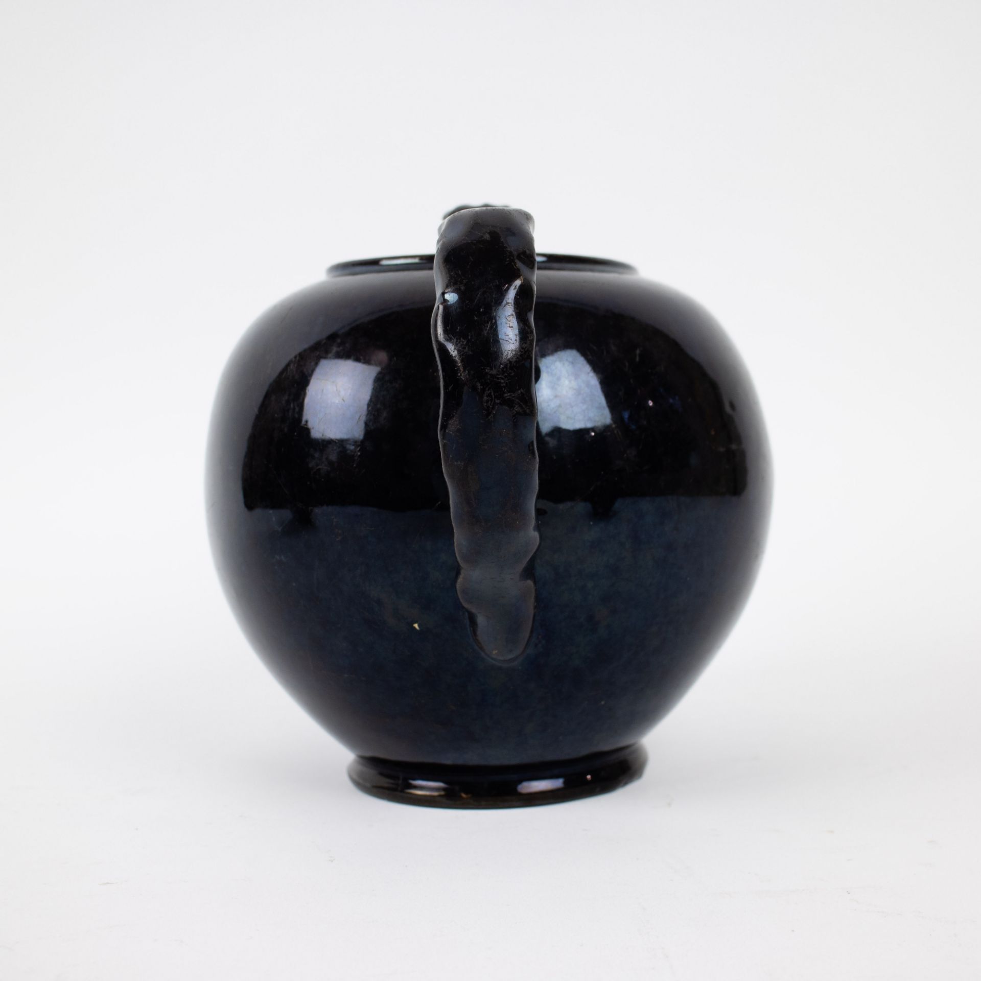 3 black glazed jugs in Namur earthenware, 18th century - Image 5 of 17