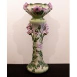 Art Nouveau ceramic plant stand