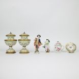 A collection of fine French and German porcelain