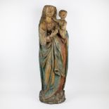 Madonna ca 1550, presumably German.