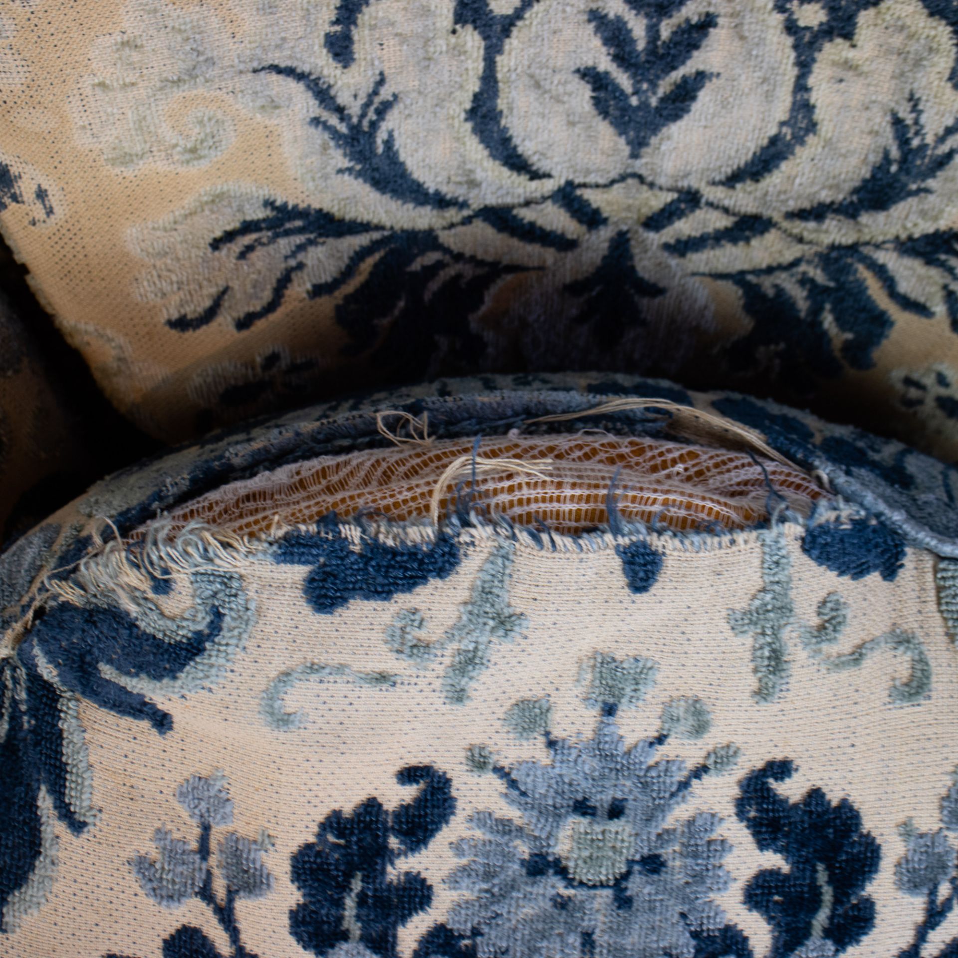 2 Louis XV style arm seats - Image 2 of 3