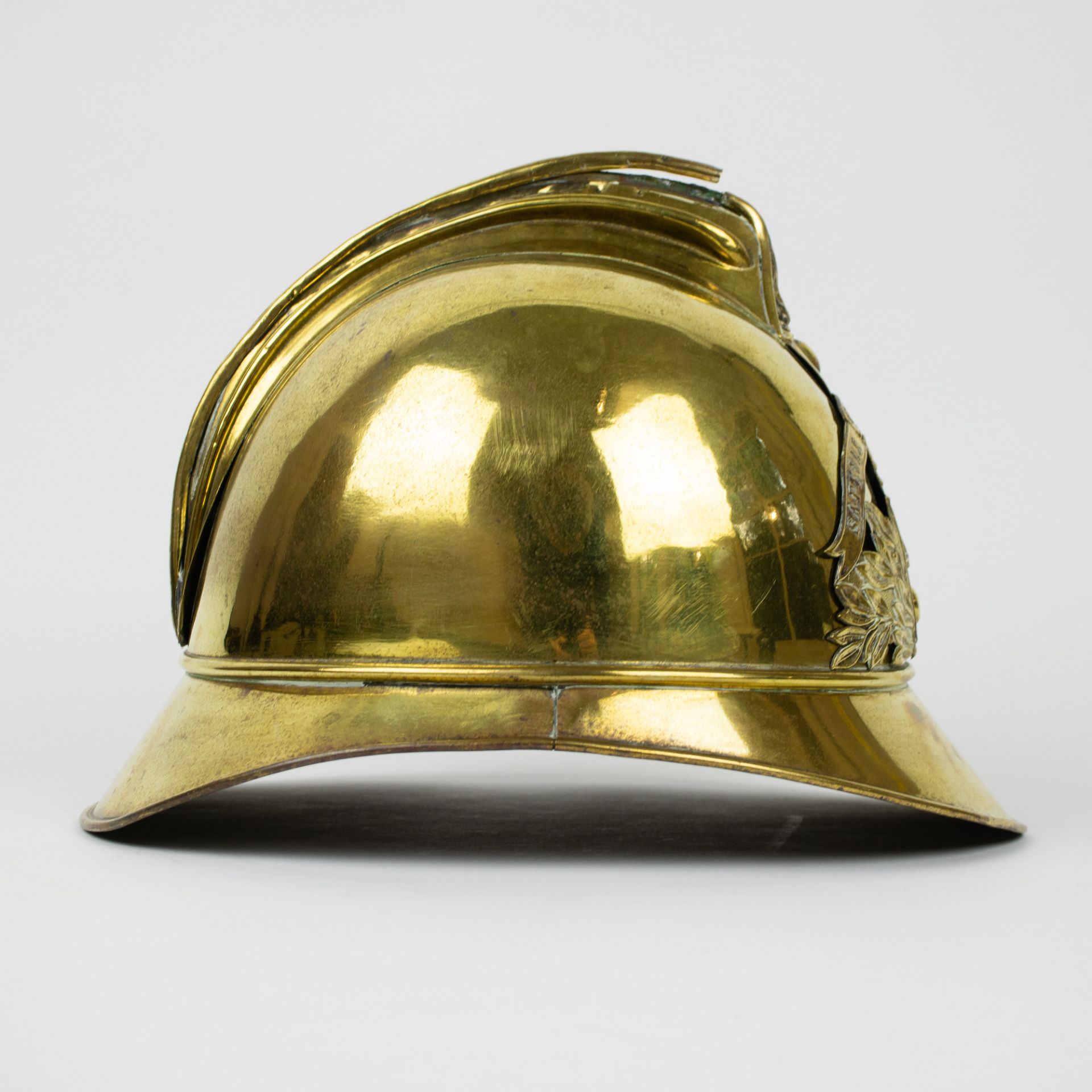 Firemen helm circa 1895 - Image 4 of 6