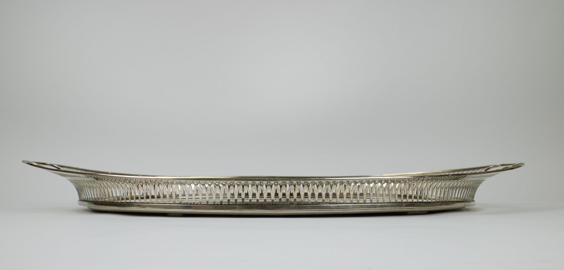 Dutch silver tray, silver 835, 1928 - Image 3 of 4
