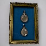 2 silver tokens Dendermonde