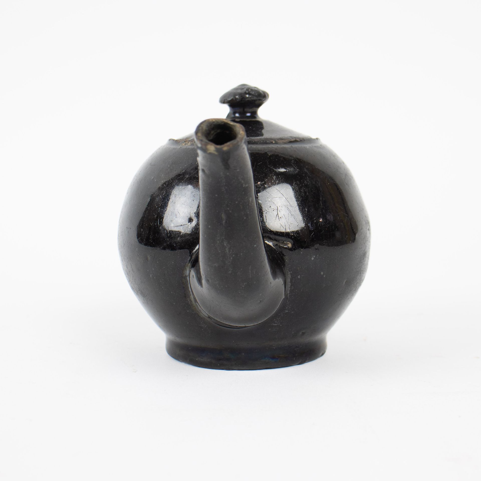 3 black glazed jugs in Namur earthenware, 18th century - Image 14 of 17