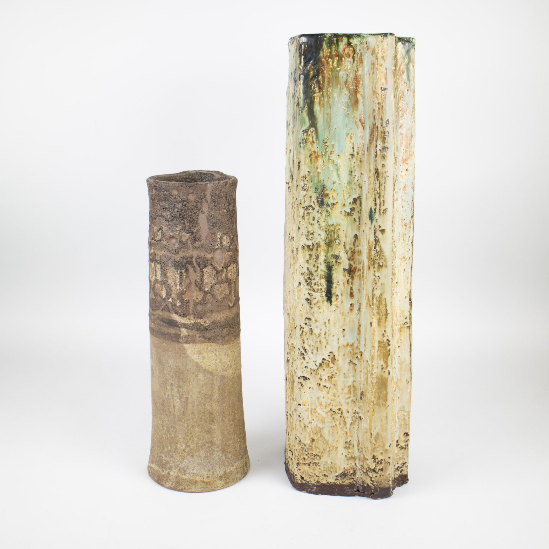2 ceramic vases Schäffenacker and Werkstâtten - Image 2 of 5