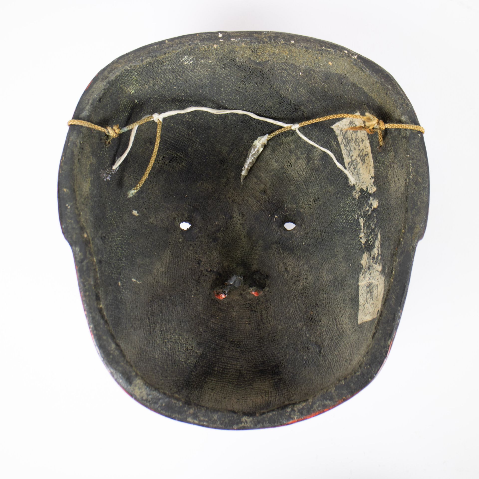 A Japanese NOH Kabuki theatre mask Meiji period 19th century - Image 2 of 2