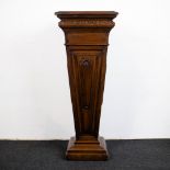 Wooden pedestal