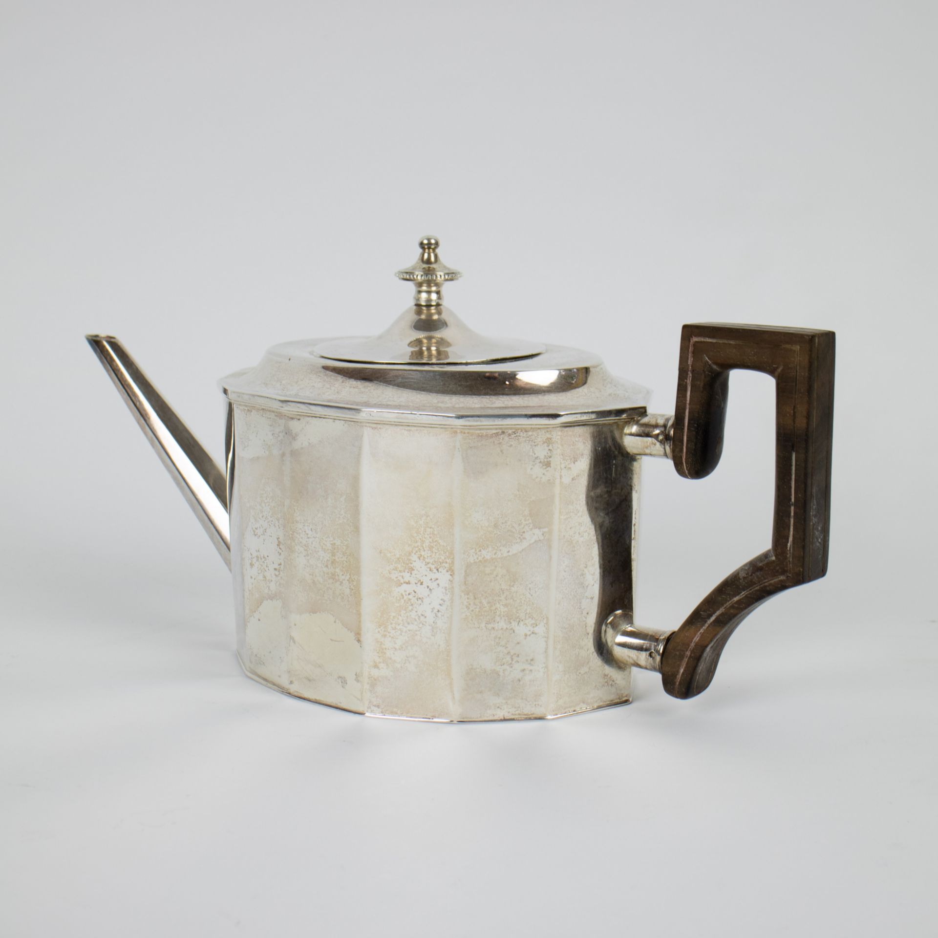 Silver teapot Epoque Empire (1798-1809) Antwerp - Image 6 of 10