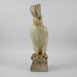 Parrot in alabaster