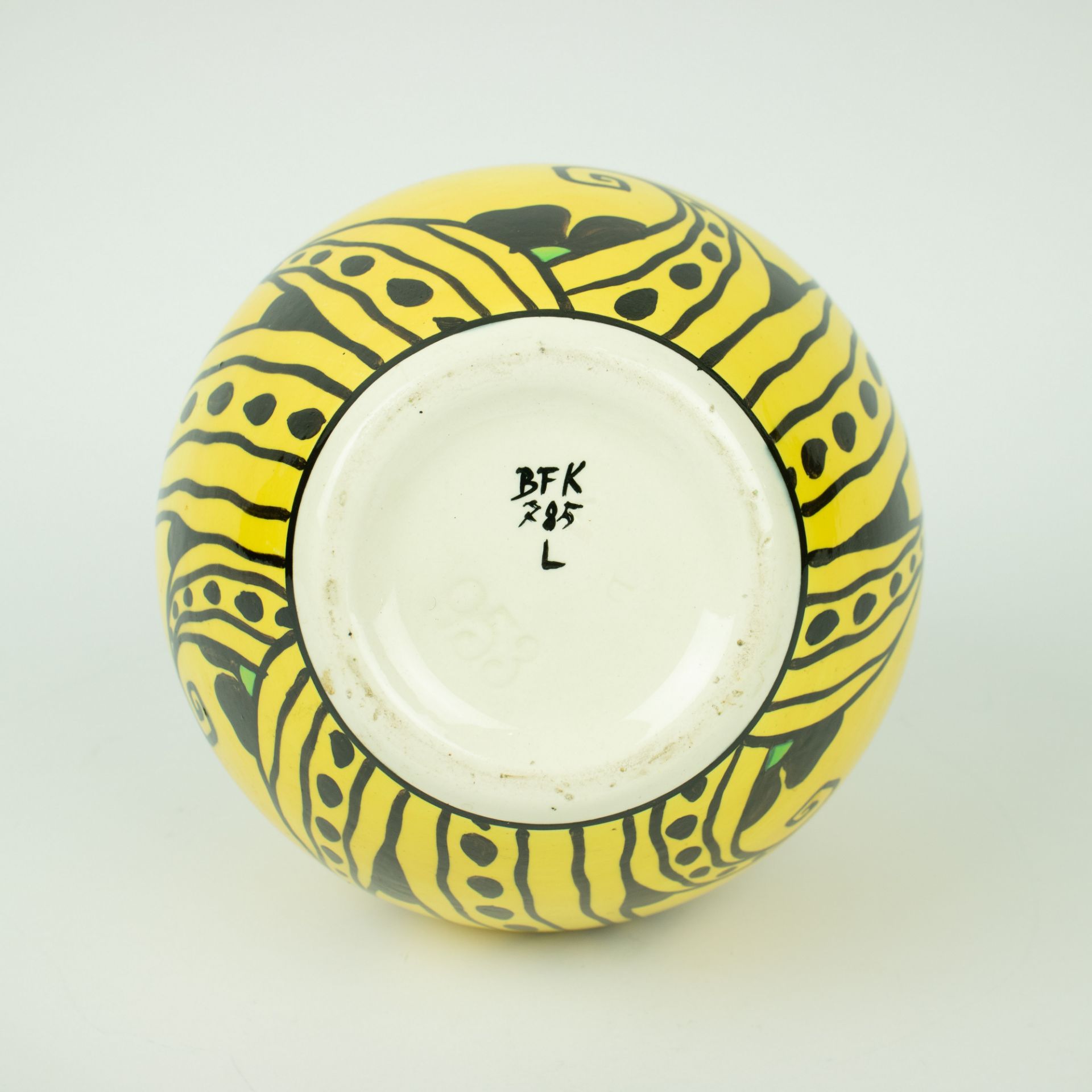 Boch Freres Keramis (BFK) Art Deco vase - Image 5 of 5