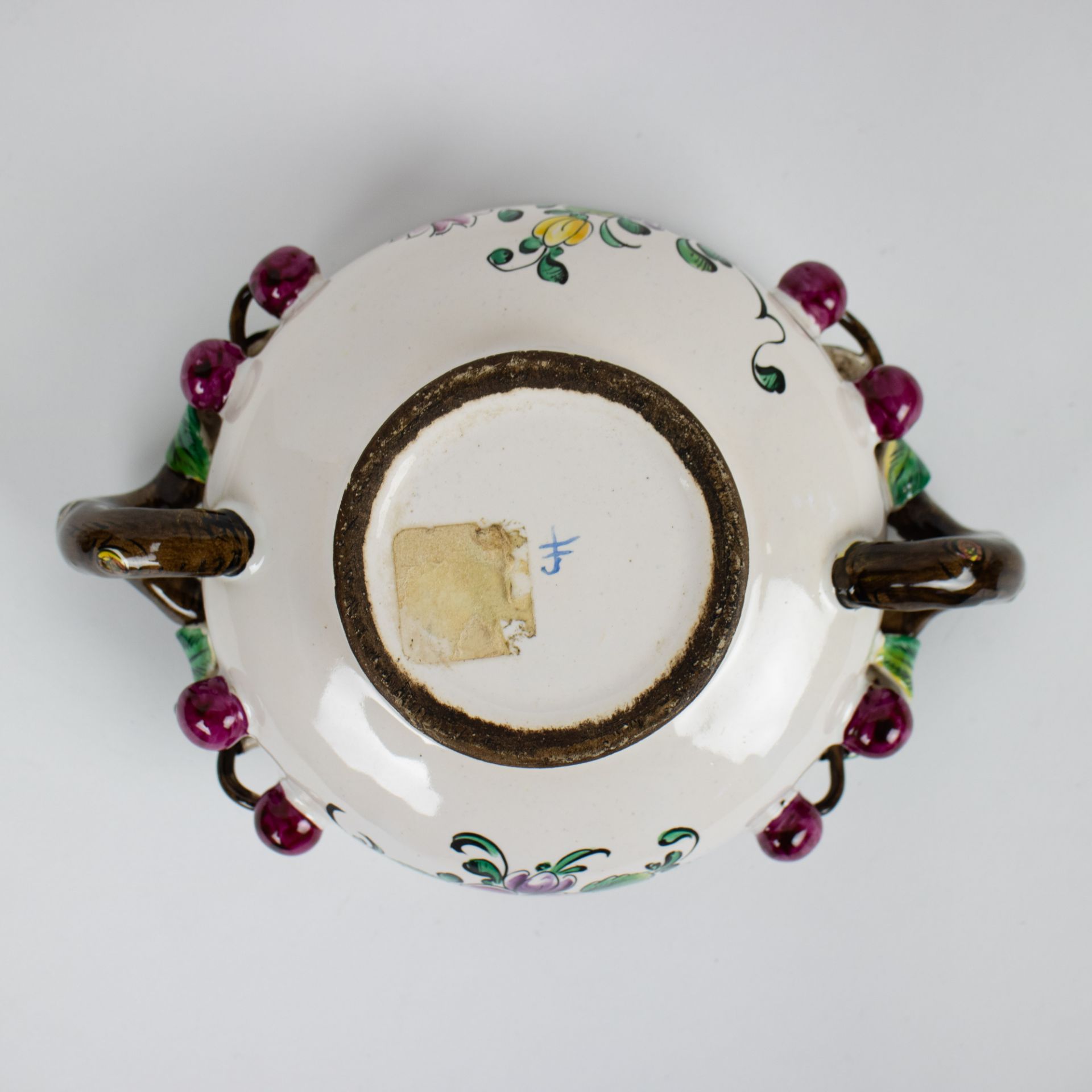 Faience Rouen, revolution plate, jug 18th - 19th century - Image 12 of 12