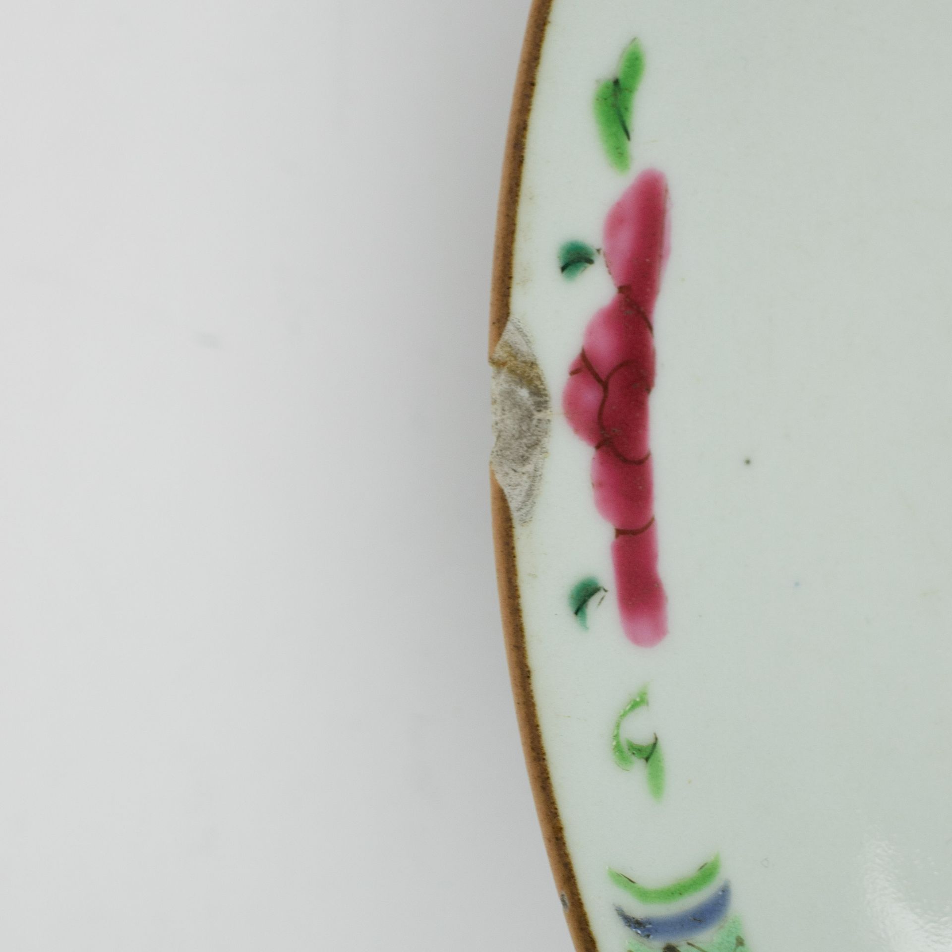 2 Chinese plates, Qianlong - Image 7 of 8