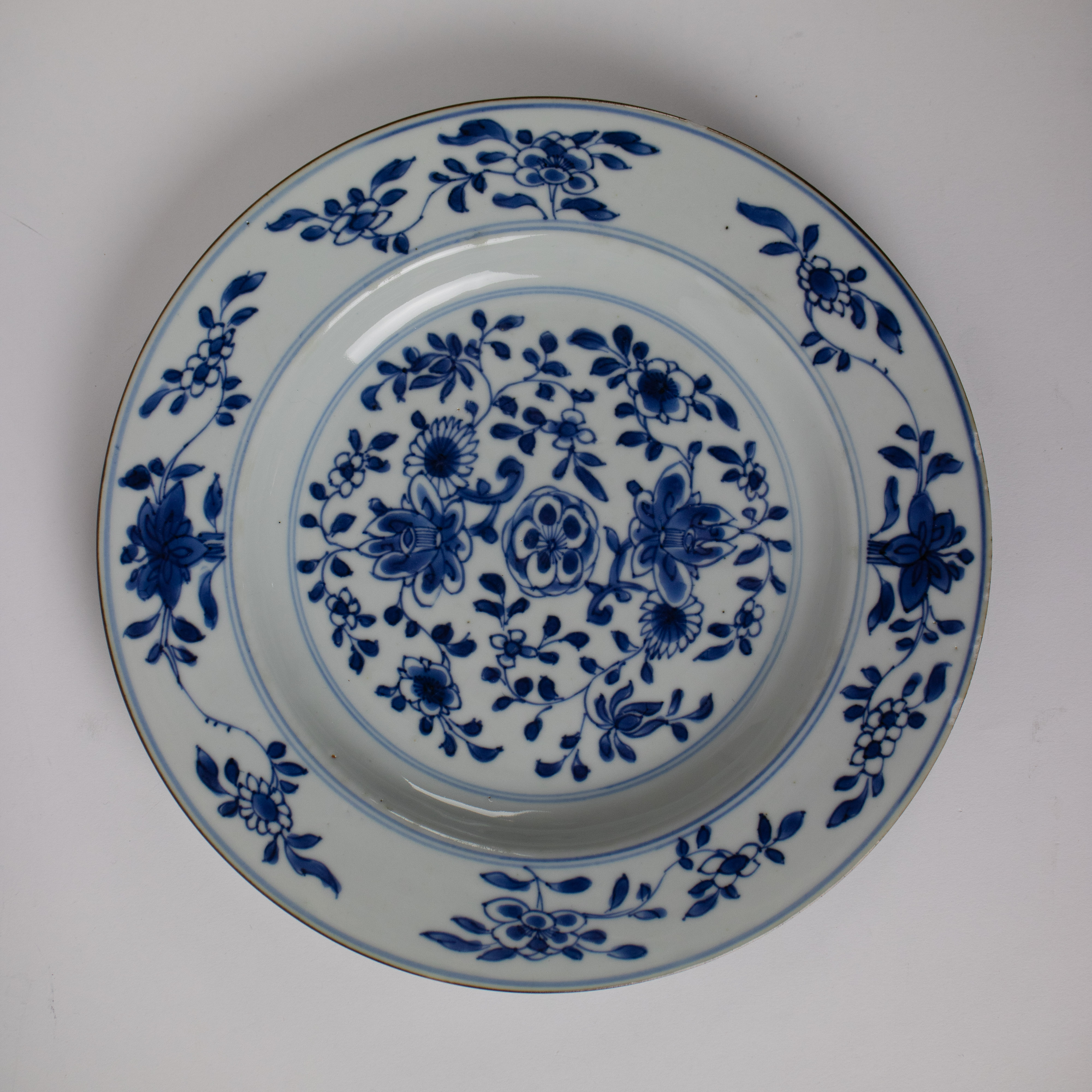 2 plates and 2 small bowls, Kangxi - Image 4 of 10