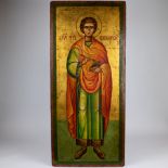 Exceptionally large Orthodox icon end 19th century