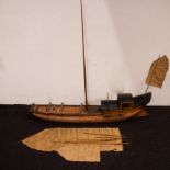 Model Japanese sailboat