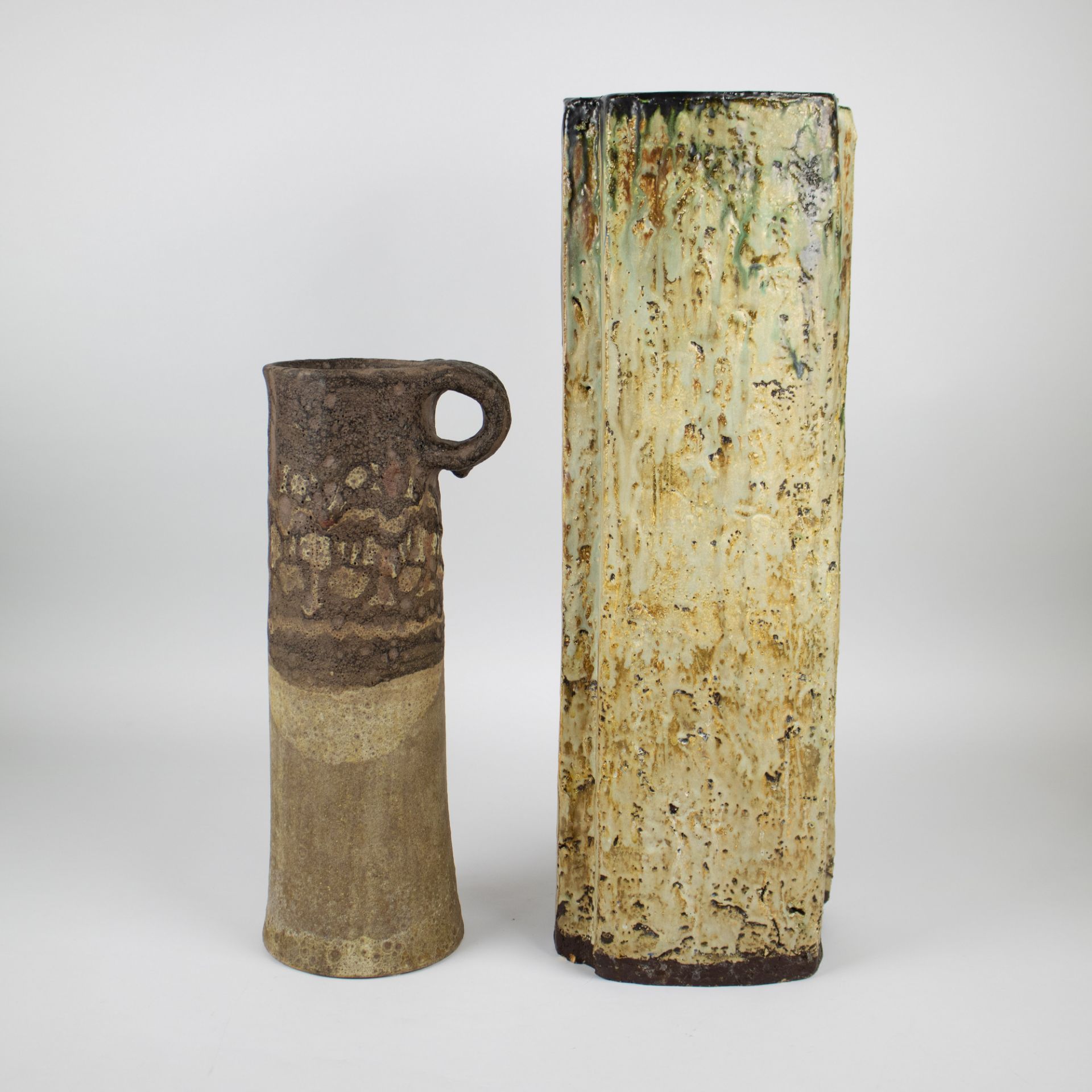 2 ceramic vases Schäffenacker and Werkstâtten - Image 3 of 5