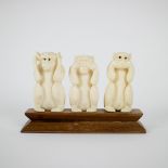 Ivory Monkey's Hear, See And Speak No Evil