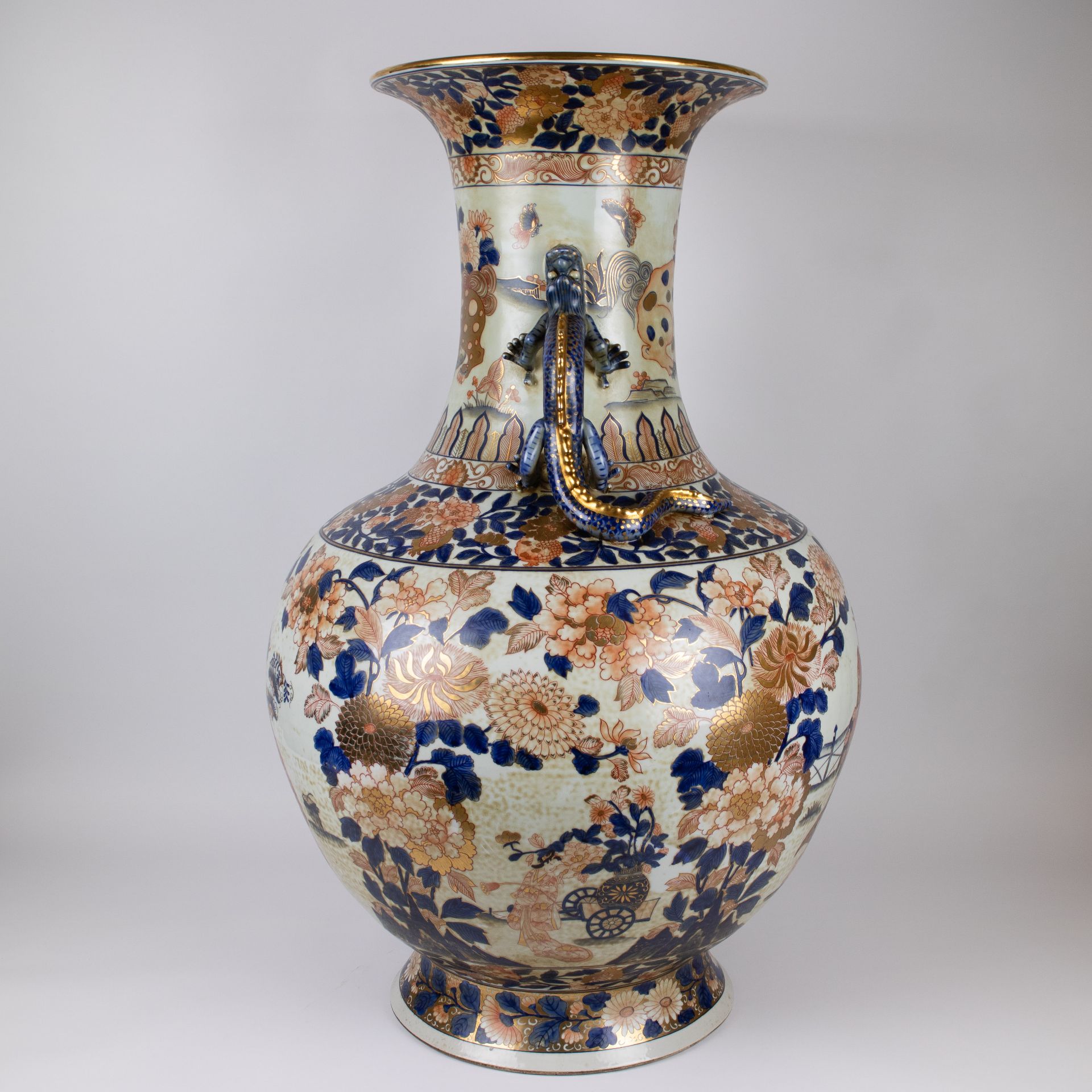 2 large Imari Japanese vases - Bild 6 aus 6