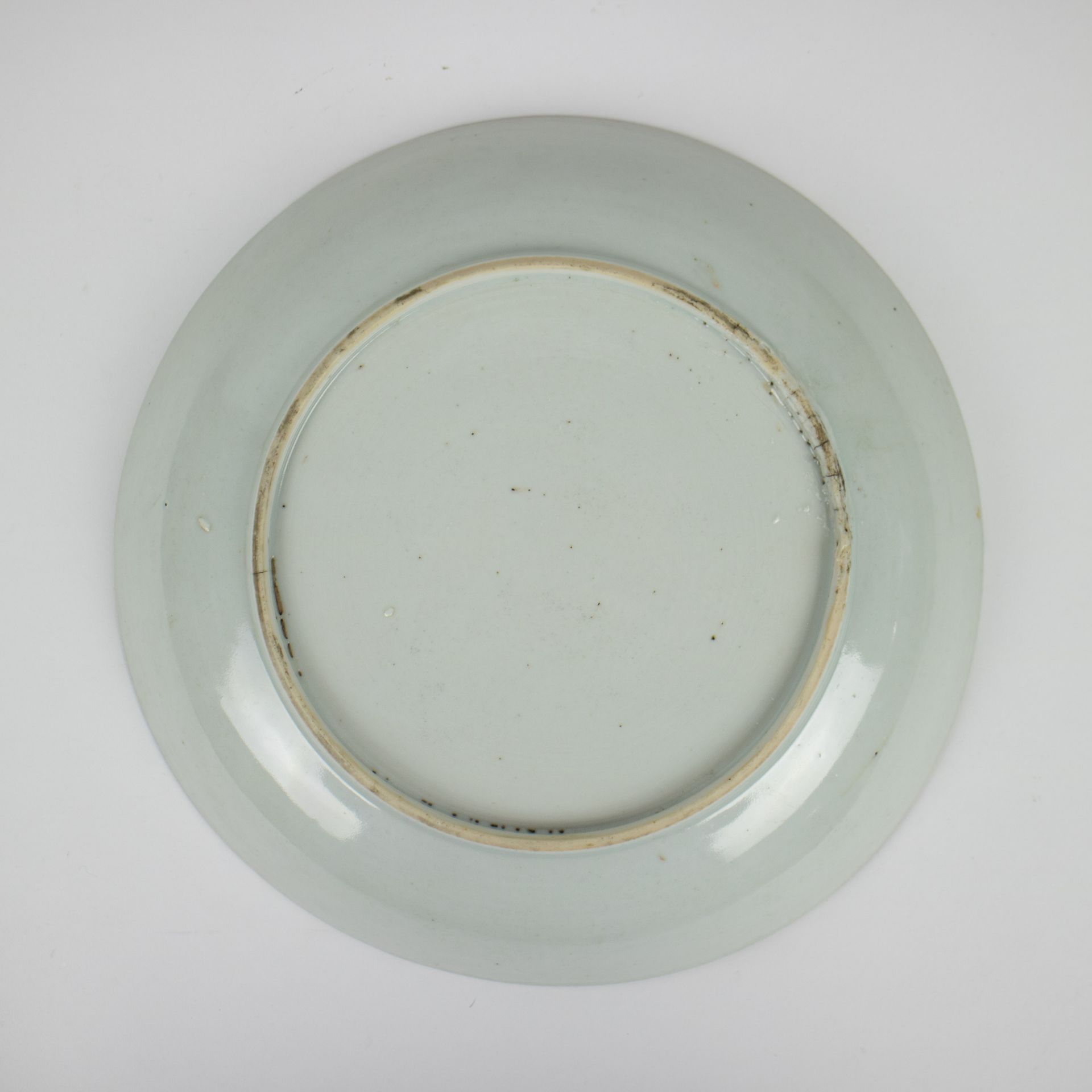 2 Chinese plates, Qianlong - Image 8 of 8