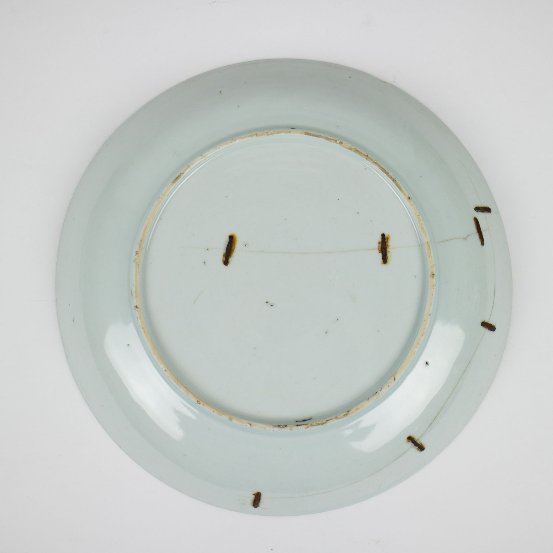 2 Chinese plates, Qianlong - Image 5 of 8