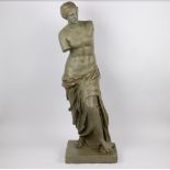 A large plaster sculpture The Venus de Milo