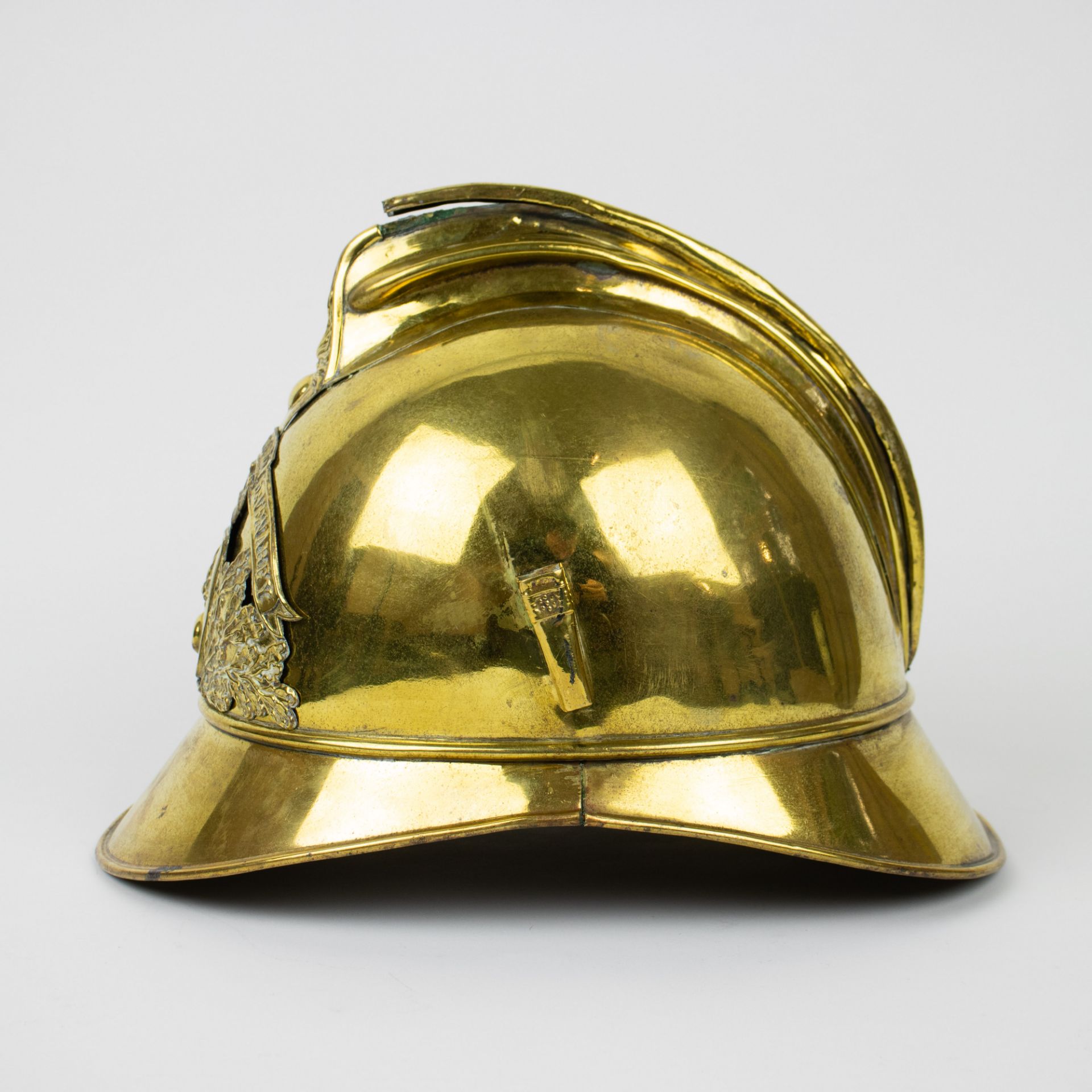 Firemen helm circa 1895 - Image 2 of 6