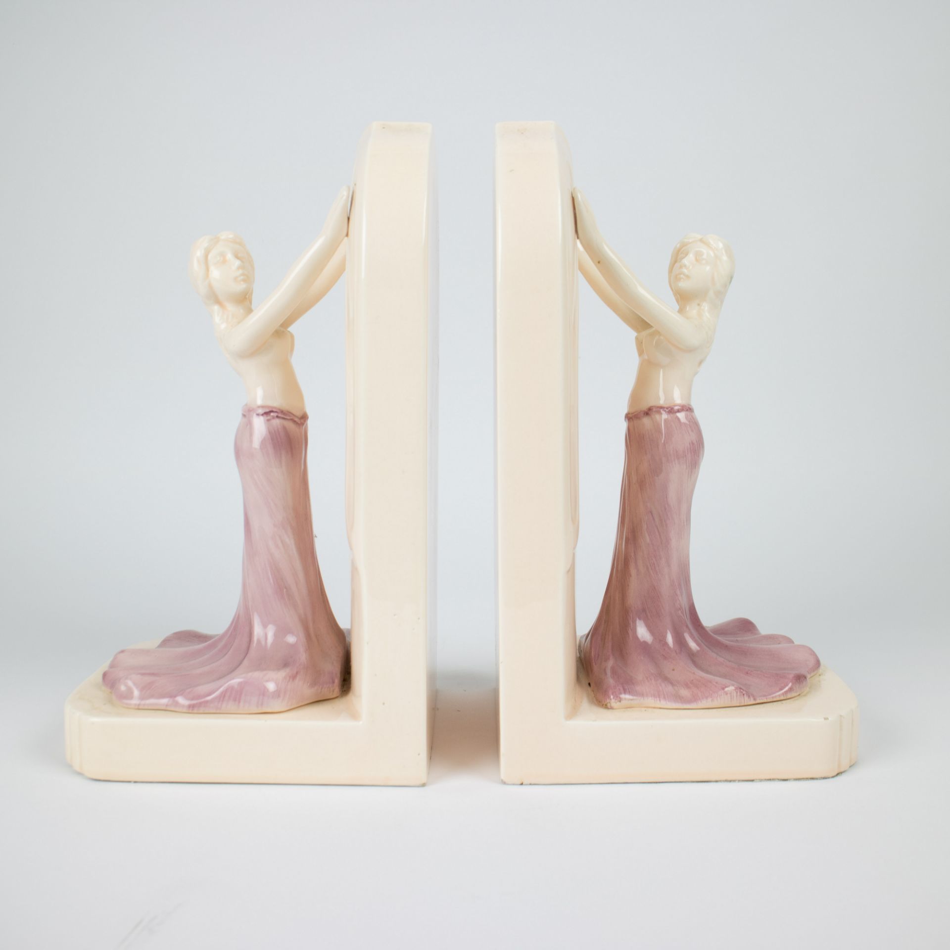 Art Nouveau style bookends