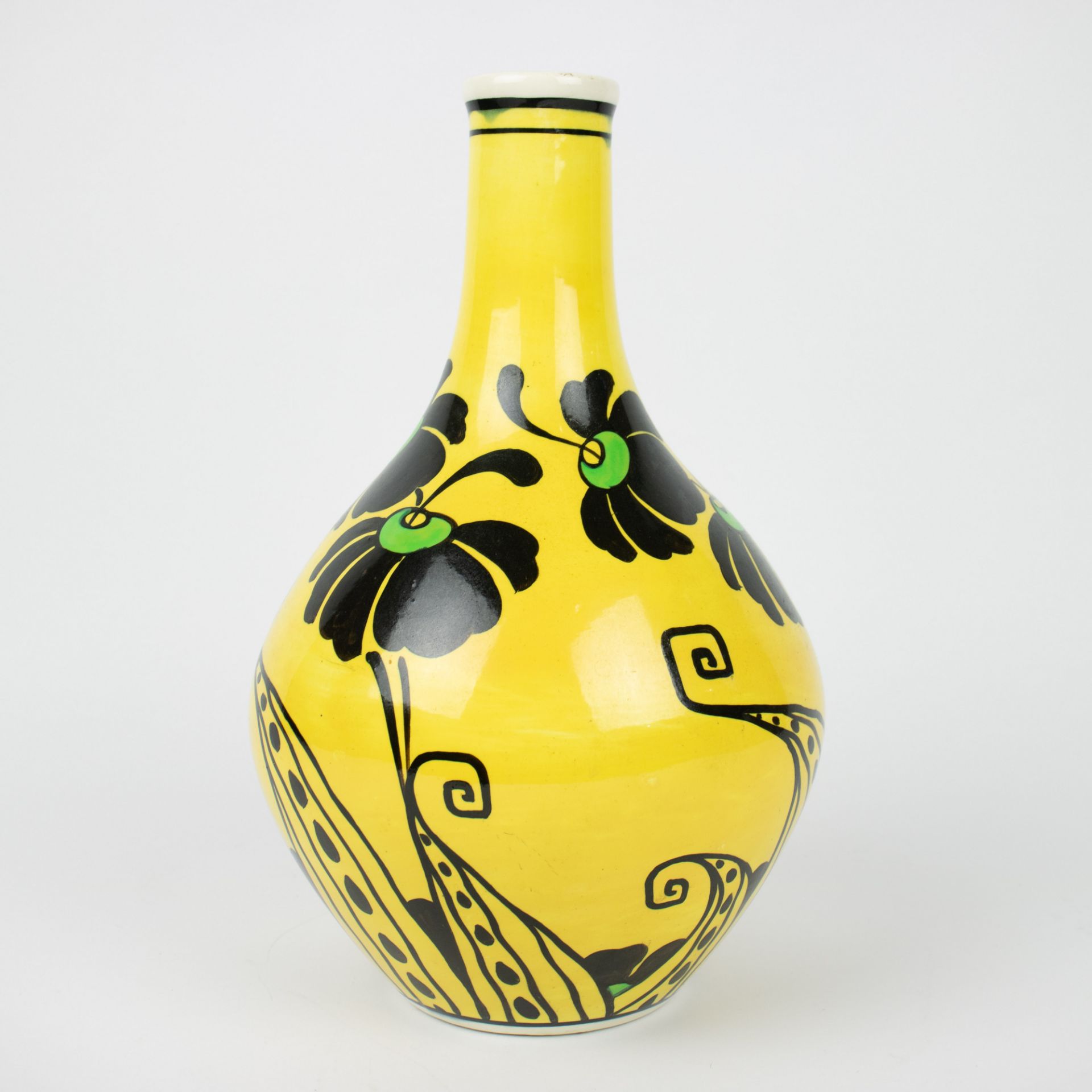 Boch Freres Keramis (BFK) Art Deco vase - Image 4 of 5