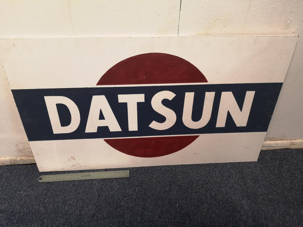 Datsun Wooden Sign