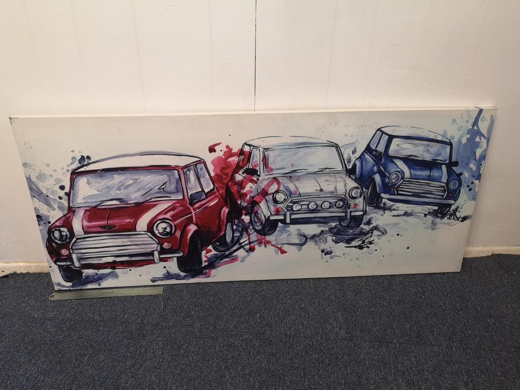 Mini Cooper Canvas