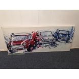 Mini Cooper Canvas