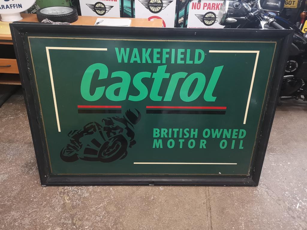 Castrol Tin Sign