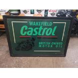 Castrol Tin Sign